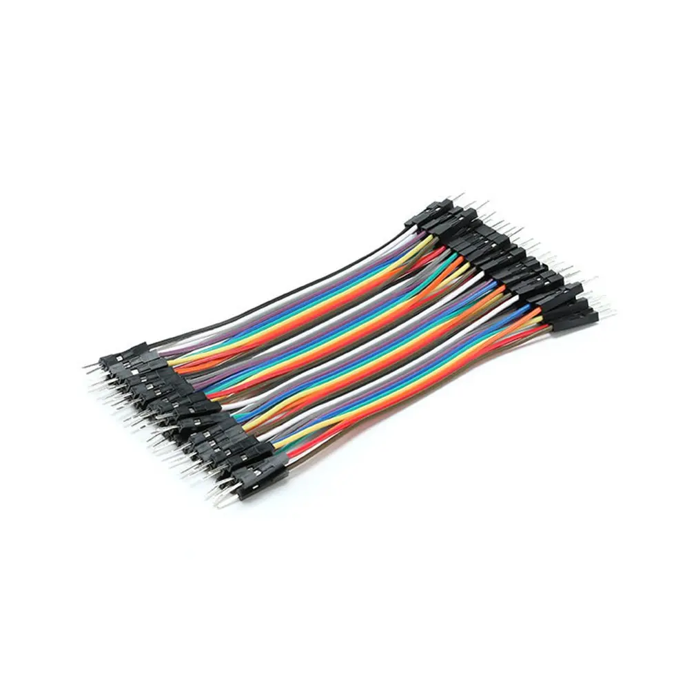 Super Long Color Breadboard Cable Jump Wire Jumper For Arduino 2.54mm 1p-1p Pin Male to Male
Super Long Color Breadboard Cable Jump Wire Jumper For Arduino 2.54mm 1p-1p Pin Male to Male