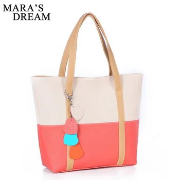 

Mara's Dream 2020 New Summer Pendant Cross Section Square Color Matching Female Bag Shoulder Fashion Casual Bag