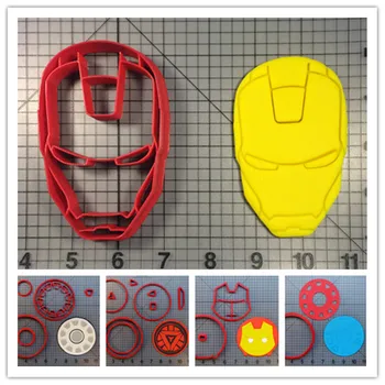 Super Hero Iron Arc Reactor Fondant Cutter Boy's Birthday Cake Cupcake Cookies Decorating 3D Printing Baking Tools
Super Hero Iron Arc Reactor Fondant Cutter Boy's Birthday Cake Cupcake Cookies Decorating 3D Printing Baking Tools