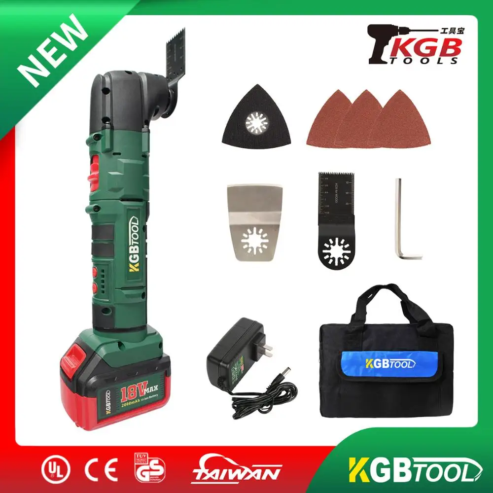 KGB Oscillating Tool Kit Multi-Tool cordless Multi Oscillate Electric Trimmer Saw Accessories
KGB Oscillating Tool Kit Multi-Tool cordless Multi Oscillate Electric Trimmer Saw Accessories