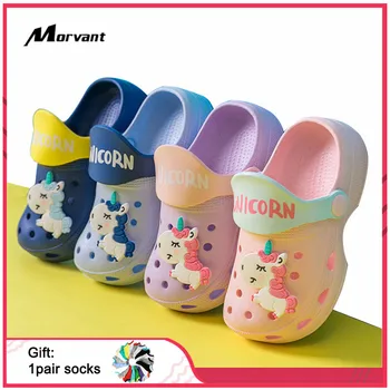 Kids slippers Cute Cartoon Baby Hole Sandals Soft Comfortable infant garden Shoes Summer Boys Girls slippers
Kids slippers Cute Cartoon Baby Hole Sandals Soft Comfortable infant garden Shoes Summer Boys Girls slippers