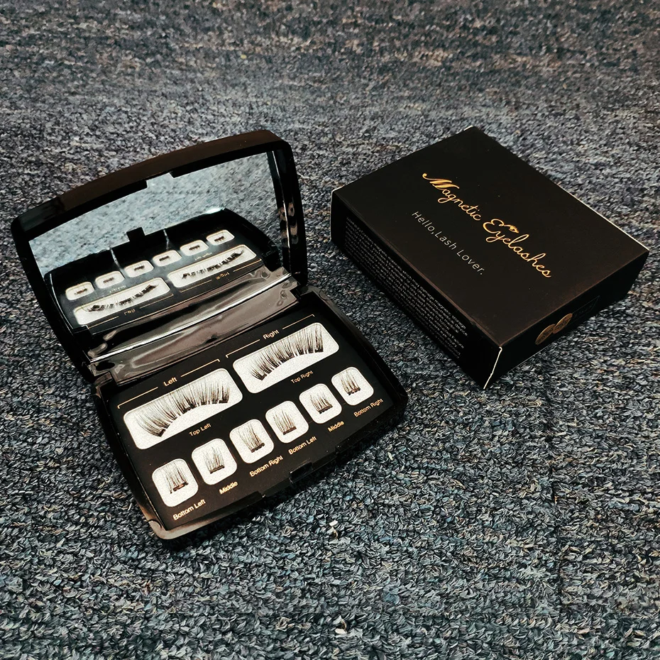 Magnetic Eyeashes 3D Handmade Natural Soft False Eyelash with custom packaging Makeup Tool Box Acrylic Magnet Lashes
Magnetic Eyeashes 3D Handmade Natural Soft False Eyelash with custom packaging Makeup Tool Box Acrylic Magnet Lashes