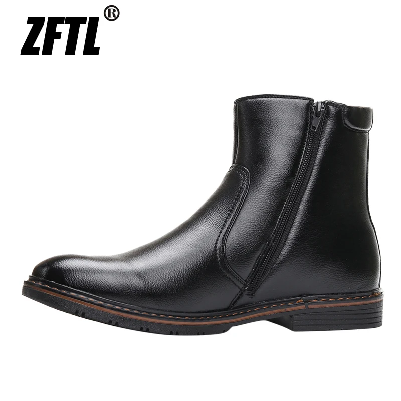 ZFTL Men's Ankle snow boots Man Chelsea boots slip on Russia winter warmly large size black Male plus fur Ankle casual boots
ZFTL Men's Ankle snow boots Man Chelsea boots slip on Russia winter warmly large size black Male plus fur Ankle casual boots