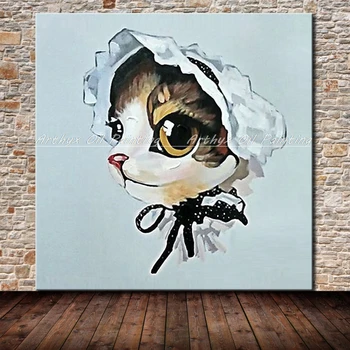 Arthyx Wall Pictures Hand Painted Cartoon Cat Animal Oil Paintings On Canvas Modern Abstract Pop Art For Room Home Decor Artwork
Arthyx Wall Pictures Hand Painted Cartoon Cat Animal Oil Paintings On Canvas Modern Abstract Pop Art For Room Home Decor Artwork