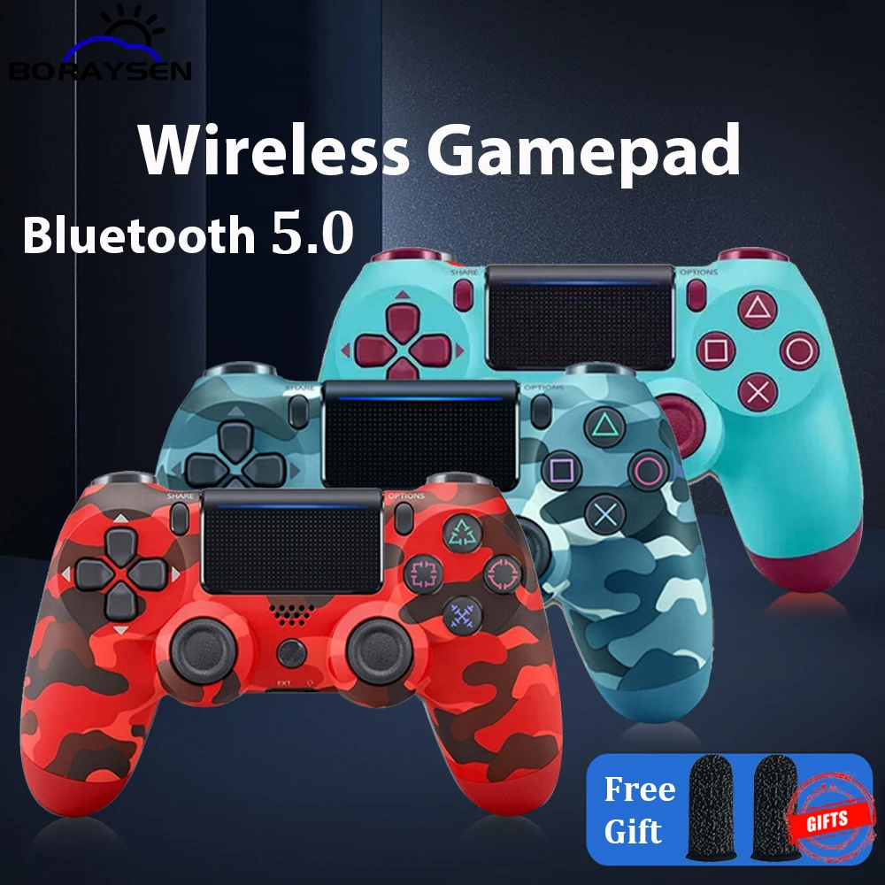 Wireless Bluetooth Gamepad Controller For PS4 Play station 4 Console Joystick Control Gamepad For PS4 pro Controller Dualshock 4
Wireless Bluetooth Gamepad Controller For PS4 Play station 4 Console Joystick Control Gamepad For PS4 pro Controller Dualshock 4