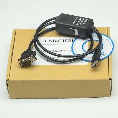 DHL/EMS 5 Sets*USB-CIF31 programming cable USB to RS232 conversion adapter for for OM-RON PLC CS1W -h2
DHL/EMS 5 Sets*USB-CIF31 programming cable USB to RS232 conversion adapter for for OM-RON PLC CS1W -h2