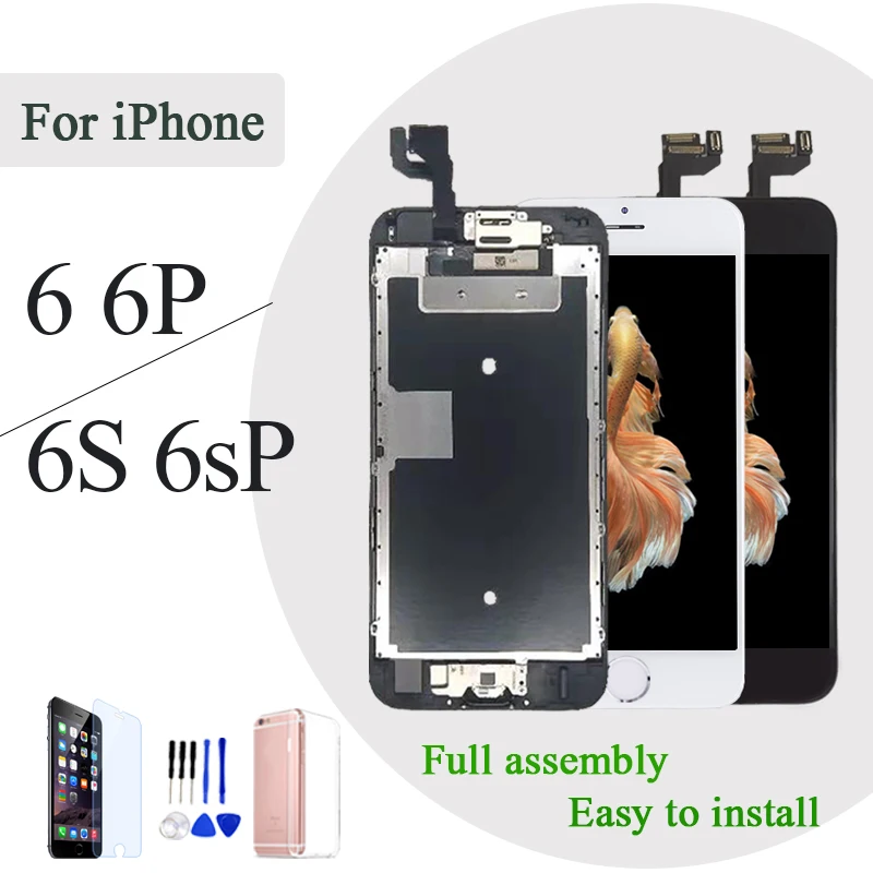 AAA Für iPhone 6 6sPlus Lcd-bildschirm Vollversammlung Für 6 Plus 6 s Display Touch Screen Ersatz Display Keine tote Pixel
AAA Für iPhone 6 6sPlus Lcd-bildschirm Vollversammlung Für 6 Plus 6 s Display Touch Screen Ersatz Display Keine tote Pixel