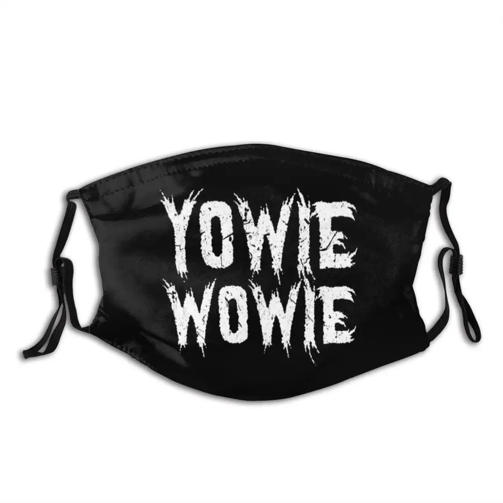 Yowie Wowie | Одежда для фанатов борцов моющийся фильтр с принтом маска защиты от пыли