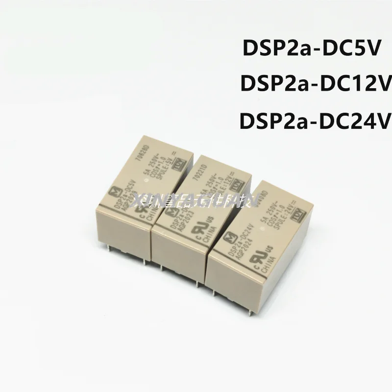 50Pcs new original power relay DSP2a DC5V / 12V / 24VDC 6Pin 5A DSP2a-DC5V AGP2029 DSP2a-DC12V AGP2023 DSP2a-DC24V AGP2024 
50Pcs new original power relay DSP2a DC5V / 12V / 24VDC 6Pin 5A DSP2a-DC5V AGP2029 DSP2a-DC12V AGP2023 DSP2a-DC24V AGP2024