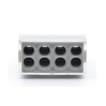 30/50/100pcs PCT-108 New Universal Compact Push Wire Wiring Connector For Junction box 2 pin Conductor Terminal Block With Lever 
30/50/100pcs PCT-108 New Universal Compact Push Wire Wiring Connector For Junction box 2 pin Conductor Terminal Block With Lever
