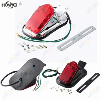 12V Universal retro Motorcycle Taillight Rear Lamp brake Tail Light License Plate For Harley Chopper Bobber Moto Accessories
12V Universal retro Motorcycle Taillight Rear Lamp brake Tail Light License Plate For Harley Chopper Bobber Moto Accessories