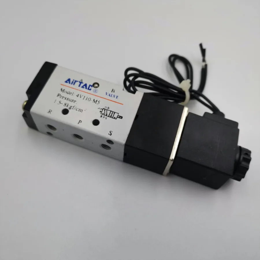 4V110-M5 M5Inner Guide Type 5 Way 2 Position Solenoid Valve AC110V AC220V AC24V 24V DC 12V DC
4V110-M5 M5Inner Guide Type 5 Way 2 Position Solenoid Valve AC110V AC220V AC24V 24V DC 12V DC