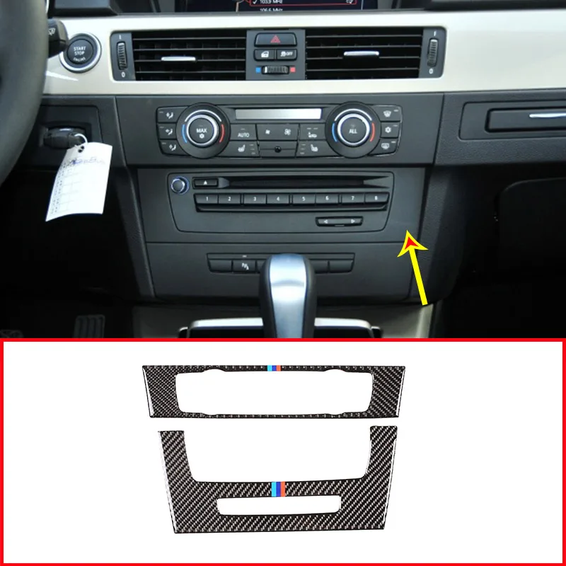 For BMW 3 Series E90 E92 2012 Year Carbon Fiber Car Central Control CD Air Conditioning Panel Accessories
For BMW 3 Series E90 E92 2012 Year Carbon Fiber Car Central Control CD Air Conditioning Panel Accessories