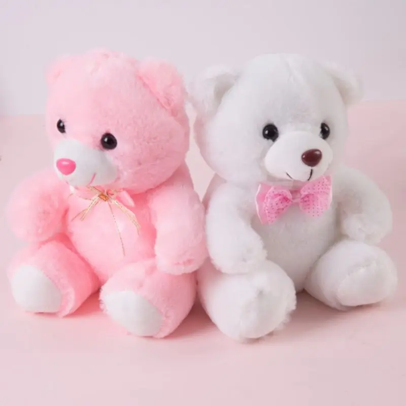Фото Новинка мягкий медведь со светодиодной подсветкой розовые Мультяшные плюшевые