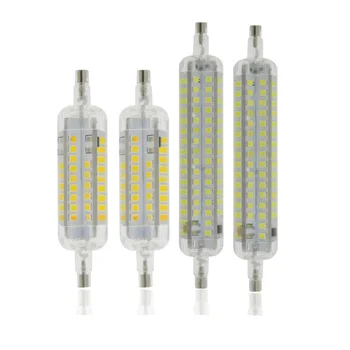 

R7S LED Lamp 220-240V SMD 2835 78mm 118mm LED Bulb Tubes Silicone Corn Light Lampada 360 Degree Floodlight Replace Halogen Light