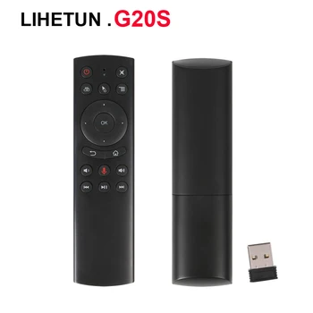 LIHETUN G20S 2.4G Wireless Air Mouse Gyro Voice Control Sensing Universal Mini Keyboard Remote Control For PC Android TV Box
LIHETUN G20S 2.4G Wireless Air Mouse Gyro Voice Control Sensing Universal Mini Keyboard Remote Control For PC Android TV Box