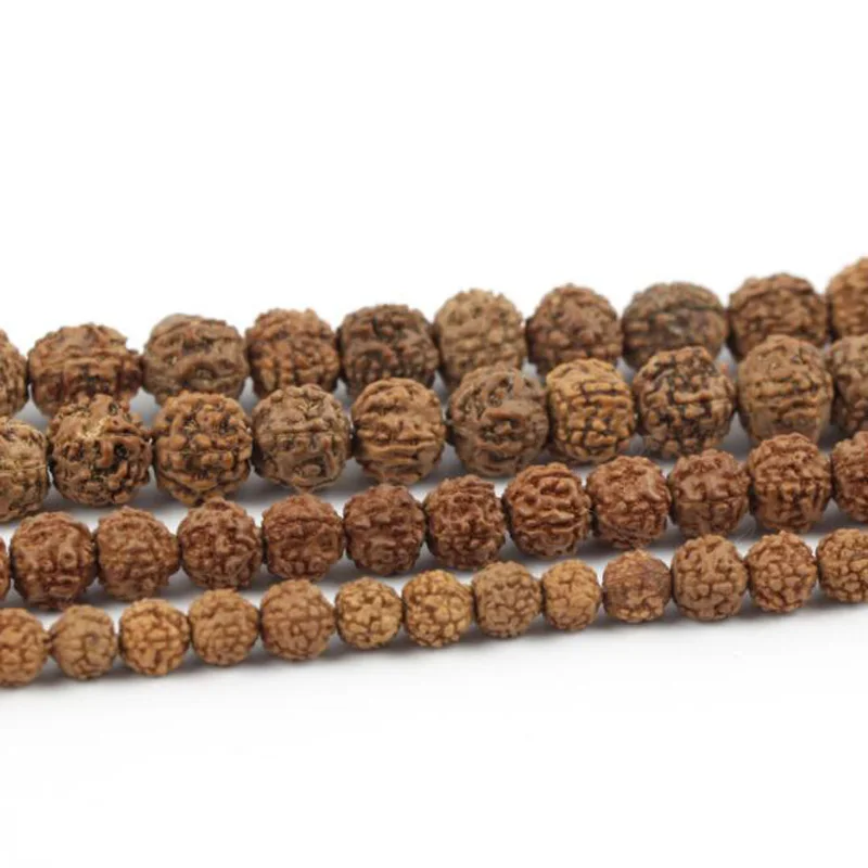 108Pcs 6/8/10MM Rudraksha Bead Meditation Mala Bead Jewelry Making Prayer Chakras Bodhi Stone Tibetan Buddhism Bracelet Buddhist
108Pcs 6/8/10MM Rudraksha Bead Meditation Mala Bead Jewelry Making Prayer Chakras Bodhi Stone Tibetan Buddhism Bracelet Buddhist