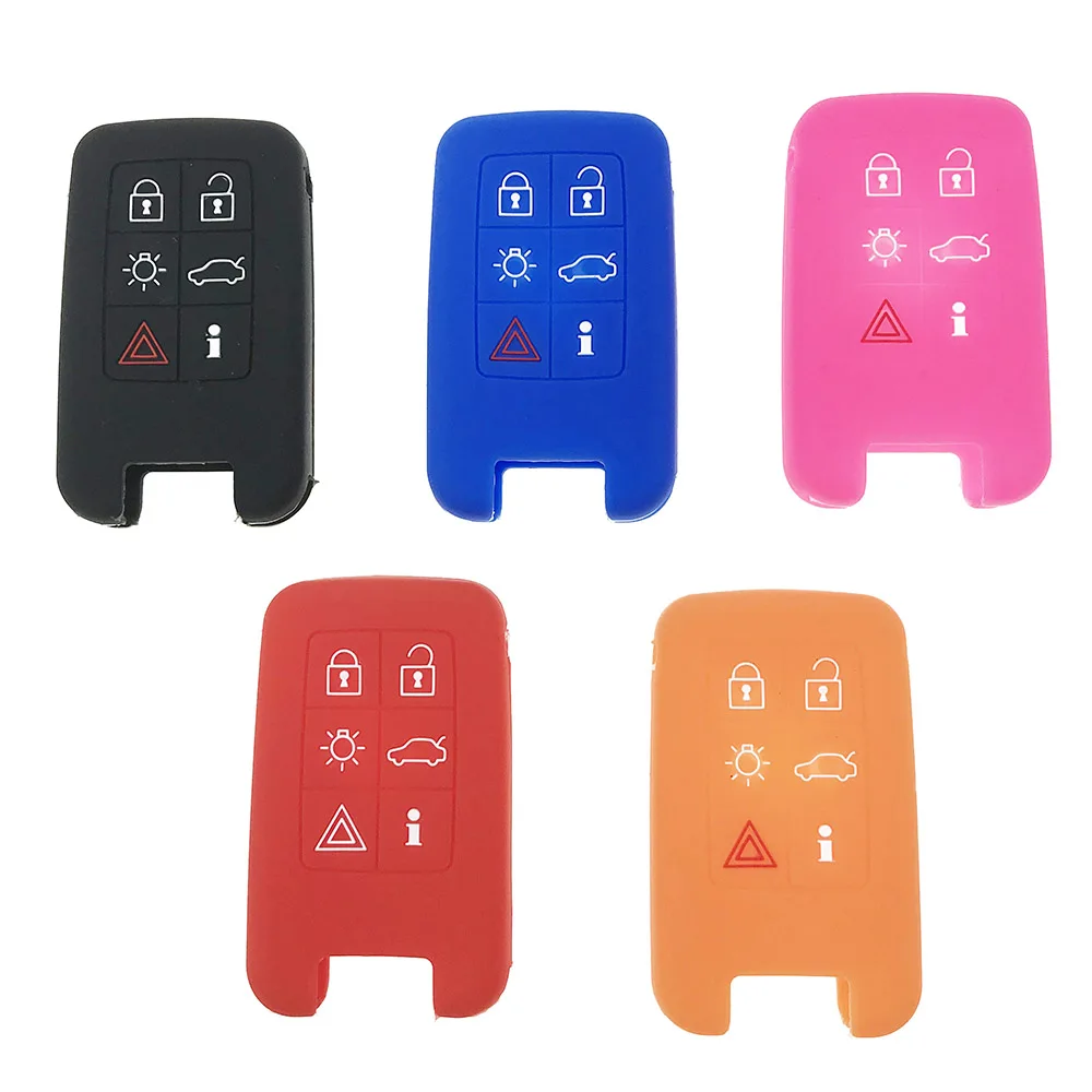 Silicone Rubber Car Smart Key Case Cover Set for Volvo S40 S60 S80 V50 V70 XC60 XC70 XC90 6 Button Key Car Accessorise
Silicone Rubber Car Smart Key Case Cover Set for Volvo S40 S60 S80 V50 V70 XC60 XC70 XC90 6 Button Key Car Accessorise