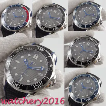 41mm BLIGER Gray dial Date Sapphire ceramic bezel Luminous automatic mens Watch
41mm BLIGER Gray dial Date Sapphire ceramic bezel Luminous automatic mens Watch
