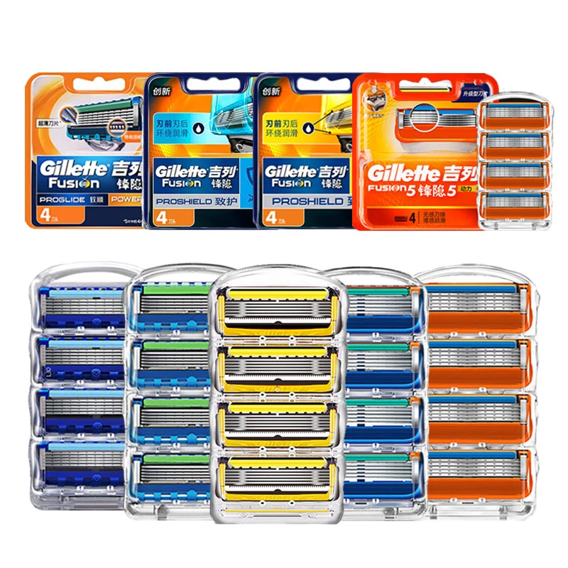 Replaceable Razor Blades Fit Gillette Fusion 5 Proglide Proshield Safety Razor Blade 5 Layers Replaceable Heads Jilet
Replaceable Razor Blades Fit Gillette Fusion 5 Proglide Proshield Safety Razor Blade 5 Layers Replaceable Heads Jilet