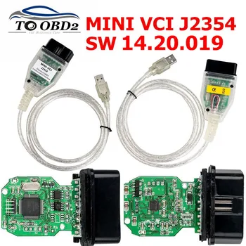 Newest version V14.20.019 MINI VCI Interface FOR TOYOTA TIS Techstream minivci FT232RQ Chip J2534 OBDII OBD2 diagnostic tool
Newest version V14.20.019 MINI VCI Interface FOR TOYOTA TIS Techstream minivci FT232RQ Chip J2534 OBDII OBD2 diagnostic tool