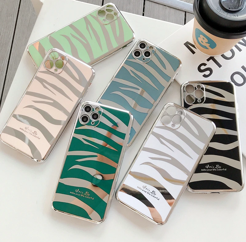 Zebra Pattern Phone Case For iPhone 11 11Pro Max 7 8 6 6S Plus XR X XS MAX High Quality Stripe Soft Plating Tpu Back Cover
Zebra Pattern Phone Case For iPhone 11 11Pro Max 7 8 6 6S Plus XR X XS MAX High Quality Stripe Soft Plating Tpu Back Cover
