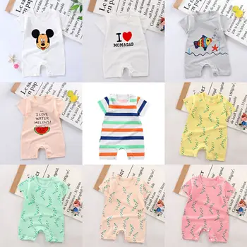 2020 summer cotton Baby romper Short Sleeve printing baby clothing One Piece Unisex Baby Clothes girl and boy jumpsuits
2020 summer cotton Baby romper Short Sleeve printing baby clothing One Piece Unisex Baby Clothes girl and boy jumpsuits