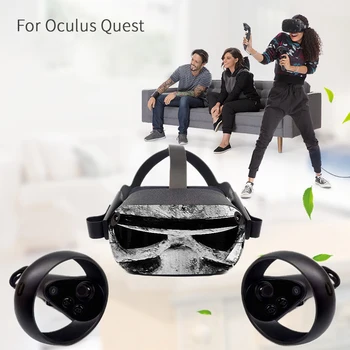 Skin Decals Removable Easy Apply Protective VR Headset Sticker Durable Unique For Oculus Quest
Skin Decals Removable Easy Apply Protective VR Headset Sticker Durable Unique For Oculus Quest