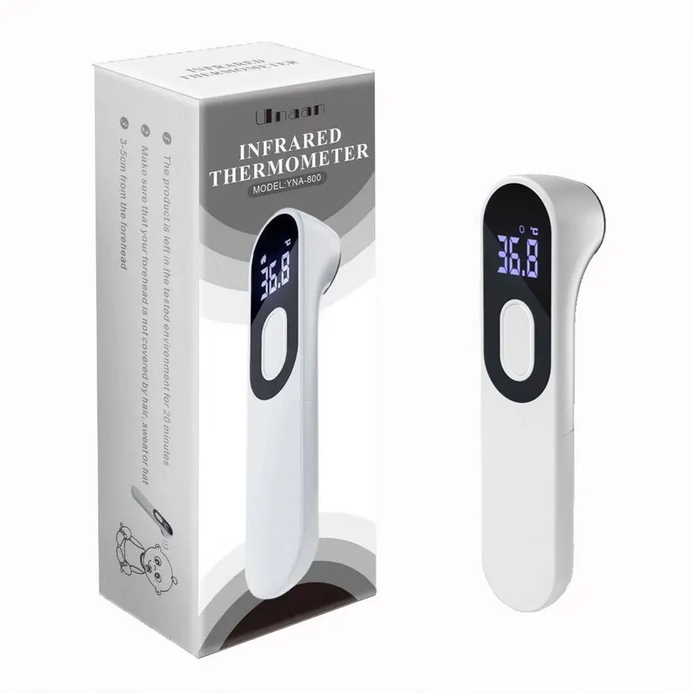 Non Contact Infrared Electronic Thermometer Gun Infrared Handheld Forehead Digital Laser Home Thermometer Tool Adult 1 Set
Non Contact Infrared Electronic Thermometer Gun Infrared Handheld Forehead Digital Laser Home Thermometer Tool Adult 1 Set