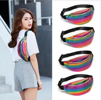 2020 Korean version of the gradient color ladies belt bag new laser cool sequined shoulder chest bag
2020 Korean version of the gradient color ladies belt bag new laser cool sequined shoulder chest bag