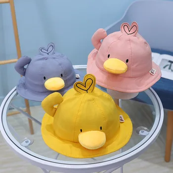 Baby boy girl hats cartoon Little yellow duck children's basin caps new 2020 spring and summer baby fisherman bucket hat beanies
Baby boy girl hats cartoon Little yellow duck children's basin caps new 2020 spring and summer baby fisherman bucket hat beanies
