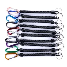 Fishing Security Keychain 21.5cm Plastic And Metal Holder Safety Coil Carabiner Rope Tool Safety Belt Clip Hook
Fishing Security Keychain 21.5cm Plastic And Metal Holder Safety Coil Carabiner Rope Tool Safety Belt Clip Hook