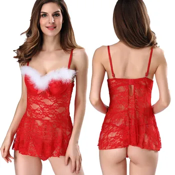 Plus Size Red Deep V Sexy Lingerie Hot Erotic Woman Christmas Fashion Lady Sexy Mesh Lingerie Set Temptation Underwear
Plus Size Red Deep V Sexy Lingerie Hot Erotic Woman Christmas Fashion Lady Sexy Mesh Lingerie Set Temptation Underwear