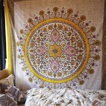 India Mandala Tapestry Macrame Wall Hanging Hippie Boho Decor Wall Cloth Tapestries Leaves Floral Psychedelic Tapestry World Map
India Mandala Tapestry Macrame Wall Hanging Hippie Boho Decor Wall Cloth Tapestries Leaves Floral Psychedelic Tapestry World Map