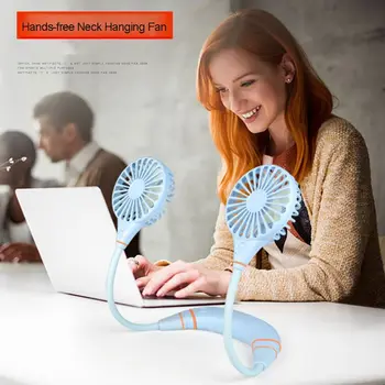 Rechargeable Rechargeable Hands-Free Neck Hanging Sports 3 Gears Fan Wearable Portable USB Flexible Rechargeable Neckband Mini 
Rechargeable Rechargeable Hands-Free Neck Hanging Sports 3 Gears Fan Wearable Portable USB Flexible Rechargeable Neckband Mini