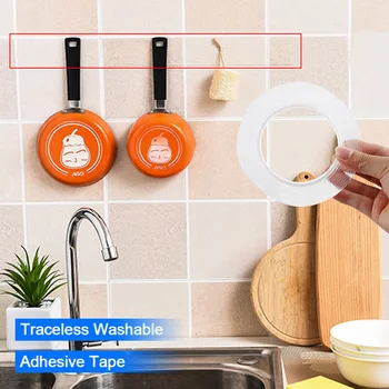 5m Waterproof Transparent Acrylic Magic Tape Reusable Nano Magic Tape Traceless Washable Adhesive Removable Tapes Double-Sided
5m Waterproof Transparent Acrylic Magic Tape Reusable Nano Magic Tape Traceless Washable Adhesive Removable Tapes Double-Sided