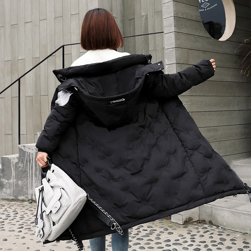 Mid-length Cotton-padded Clothes Female Winter 2019 New Style Korean-style over-the-Knee Long down Jacket Cotton-padded Clothes
Mid-length Cotton-padded Clothes Female Winter 2019 New Style Korean-style over-the-Knee Long down Jacket Cotton-padded Clothes