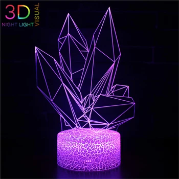 ATOPH LED Night Light Ice Crystal 3D Nightlight 16 Color Changing with Remote Control Children Bedside Lamp
ATOPH LED Night Light Ice Crystal 3D Nightlight 16 Color Changing with Remote Control Children Bedside Lamp