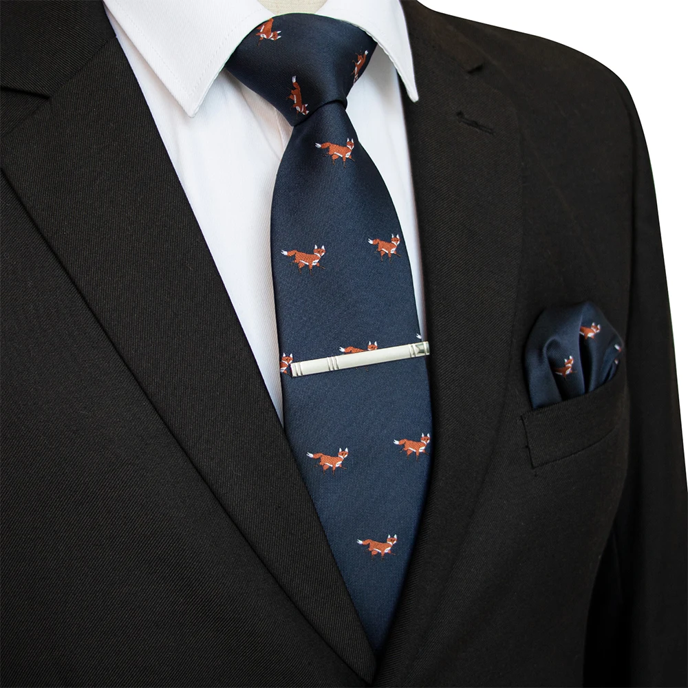 JEMYGINS 18 Styles Mens Wedding Tie Dinosaur Pattern 8cm silk Necktie pocket JEMYGINS 18 Styles Mens Wedding Tie Dinosaur Pattern 8cm silk Necktie pocket