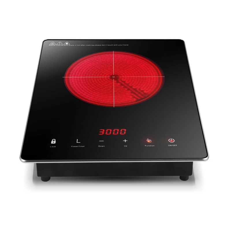 Household Induction Cooker Cooktop Embedded Electric Induction Cooktop 3000W Knob Black Microlite Panel Electric Ceramic Cooker
Household Induction Cooker Cooktop Embedded Electric Induction Cooktop 3000W Knob Black Microlite Panel Electric Ceramic Cooker