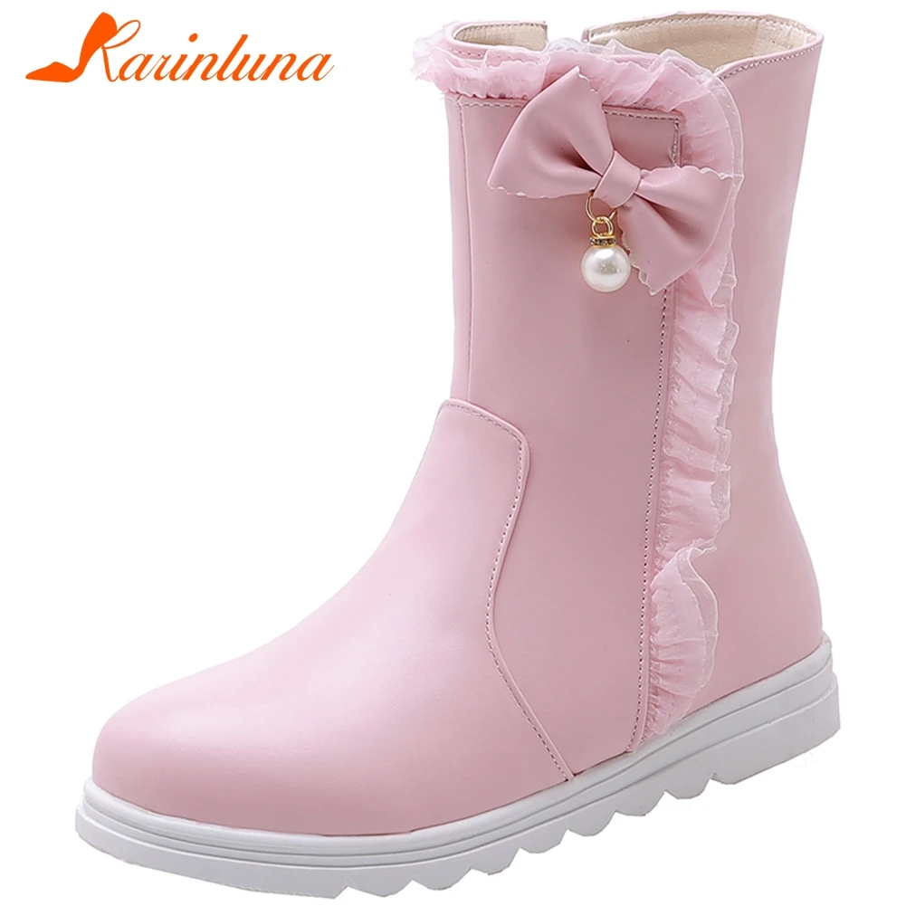 Karinluna Big Size 28-40 Hot Sale New Fashion Winter Boots Woman Shoes Zip Up Platform sweet Shoes Women snow Boots Female
Karinluna Big Size 28-40 Hot Sale New Fashion Winter Boots Woman Shoes Zip Up Platform sweet Shoes Women snow Boots Female