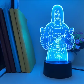 Smart Phone Control 3D Lamp Naruto Orochimaru Lights for Bedroom Colorful with Remote Motion Sensor Light 3D Night Lights Lamp
Smart Phone Control 3D Lamp Naruto Orochimaru Lights for Bedroom Colorful with Remote Motion Sensor Light 3D Night Lights Lamp