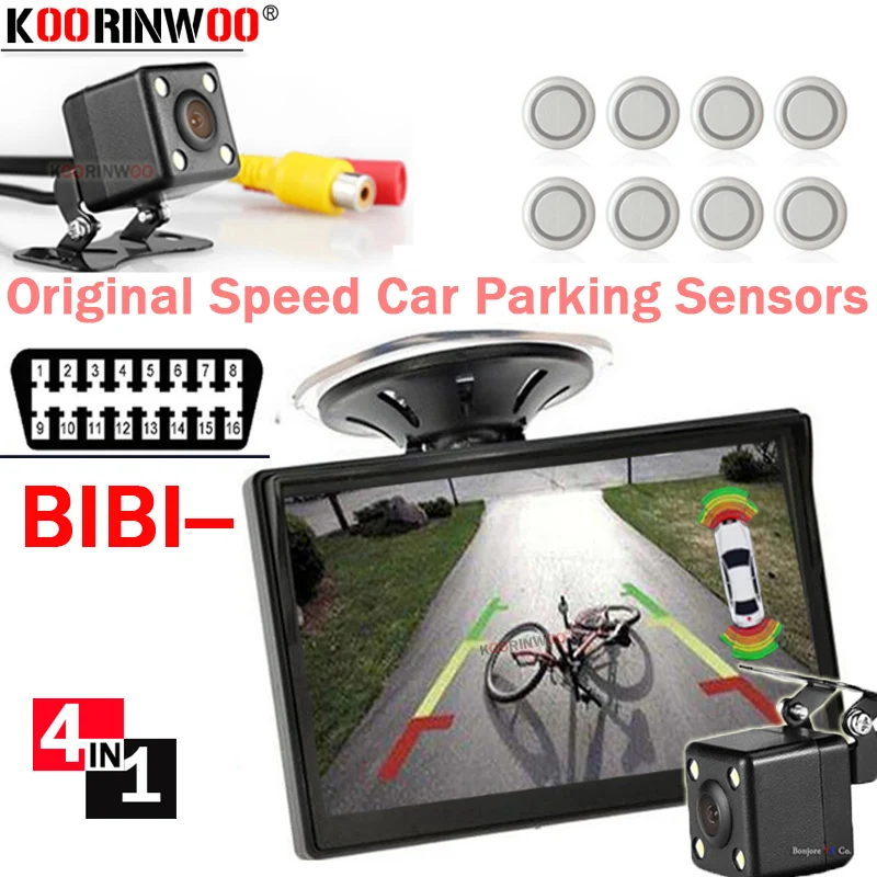 Koorinwoo Full Set Dual CPU OPS System Car Video Parking Sensor Reverse Backup Radar Parking Monitor Digital Display Step-up Cam
Koorinwoo Full Set Dual CPU OPS System Car Video Parking Sensor Reverse Backup Radar Parking Monitor Digital Display Step-up Cam