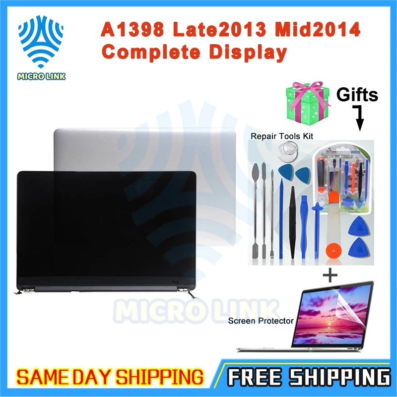 15 "MacBook Pro Retina LCD полная сборка 661 8310 A1398 Late 2013 2014|ЖК-экран для ноутбуков| |