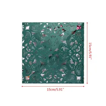20 Pcs European Style Wedding Invitation Card with Seal Envelopes Kits Supply H4GD
20 Pcs European Style Wedding Invitation Card with Seal Envelopes Kits Supply H4GD