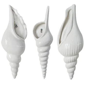 3Pcs Creative 3D Sea Snail Conch Design Flower Vase Decorative Sea Shell/Conch Flower Vase Home Bar Wall Decoration Ornament
3Pcs Creative 3D Sea Snail Conch Design Flower Vase Decorative Sea Shell/Conch Flower Vase Home Bar Wall Decoration Ornament