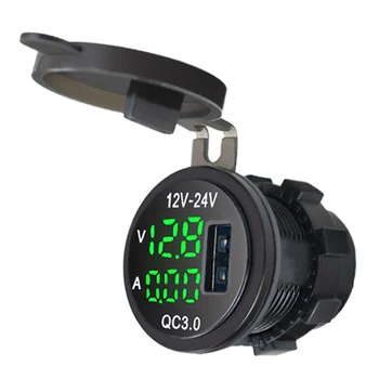 Car USB Charger Socket QC 3.0 Quick Charge Car Cigarette Lighter Socket with Led Digital Display For Motorcycle Auto Truck
Car USB Charger Socket QC 3.0 Quick Charge Car Cigarette Lighter Socket with Led Digital Display For Motorcycle Auto Truck