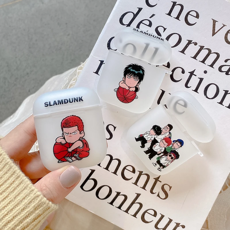 Аниме Slam Dunk страстный баскетбольный чехол для airpods 1 2 зарядная коробка мягкий