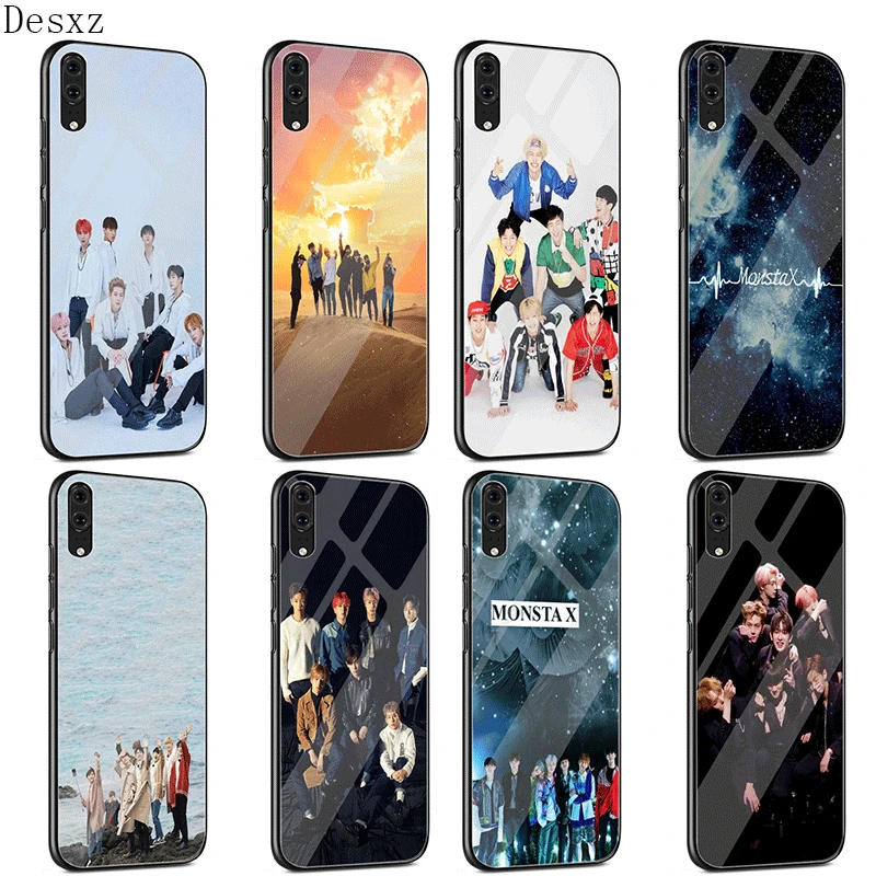 Phone Case Glass TPU For Huawei P10 P20 P30 Lite Pro P Smart Mate 10 20 Lite Y6 Y9 Honor 7A 8X 9 10 Cover MONSTA X Shell
Phone Case Glass TPU For Huawei P10 P20 P30 Lite Pro P Smart Mate 10 20 Lite Y6 Y9 Honor 7A 8X 9 10 Cover MONSTA X Shell