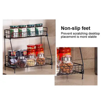Bathroom Shelf Storage Rack Kitchen Organizer Iron Storage Shelf Cosmetic Multifunctional Creative Minimalist Double Layer
Bathroom Shelf Storage Rack Kitchen Organizer Iron Storage Shelf Cosmetic Multifunctional Creative Minimalist Double Layer